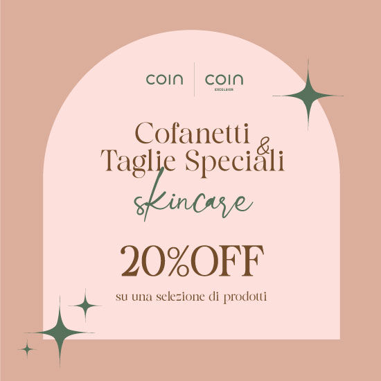 COFANETTI&TAGLIE SPECIALI SKINCARE -20% DI SCONTO