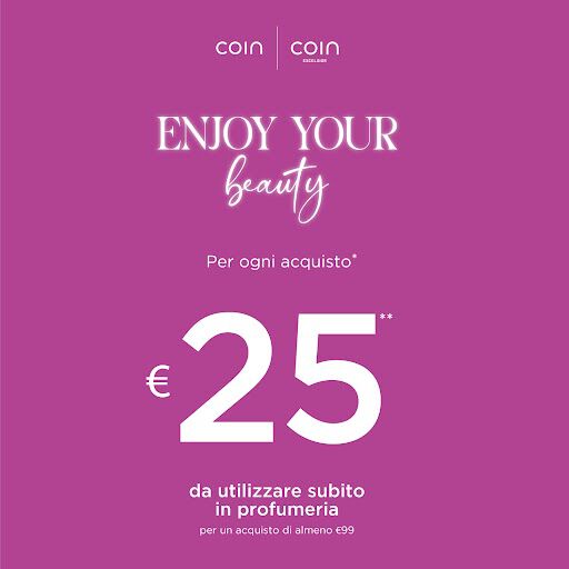 ENJOY YOUR BEAUTY DA 25 EURO SULLA PROFUMERIA